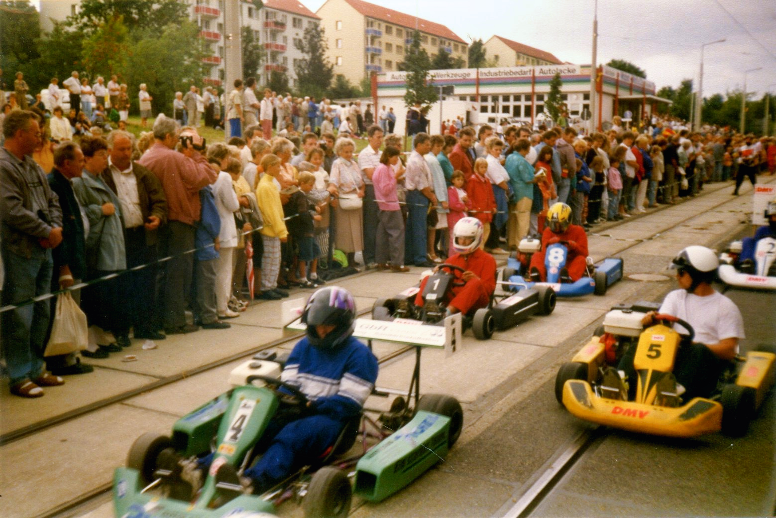 Festumzug, August-Bebel-Str. / Albertplatz